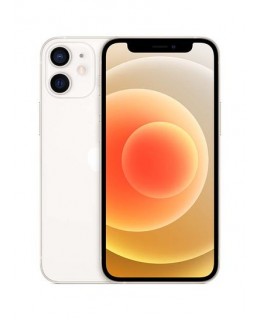 أبل آيفون 12 ميني مع فيس تايم سعة 64 جيجابايت يدعم 5G أبيض - نسخة الشرق الأوسط